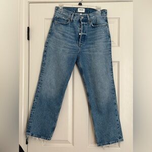 Agolde 90s Crop Mid Rise Straight